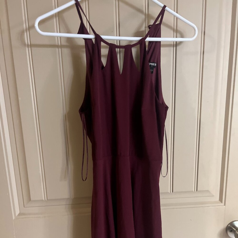 Marroon dress size small